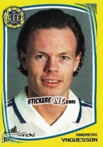 Cromo Andreas Yngvesson - Fotboll. Allsvenskan 2000 - Panini
