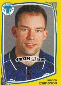 Cromo Jörgen Eriksson - Fotboll. Allsvenskan 2000 n. 166 - Panini