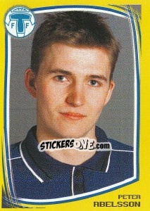 Sticker Peter Abelsson - Fotboll. Allsvenskan 2000 - Panini