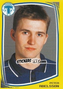 Cromo Peter Abelsson - Fotboll. Allsvenskan 2000 - Panini