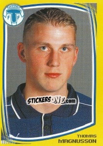 Sticker Thomas Magnusson - Fotboll. Allsvenskan 2000 - Panini