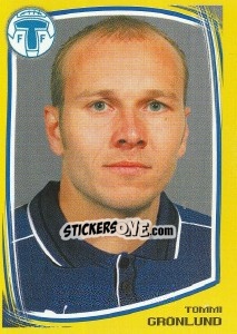 Sticker Tommi Grönlund - Fotboll. Allsvenskan 2000 - Panini