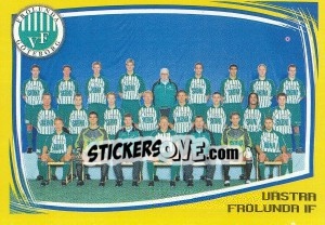 Figurina Lagbild - Fotboll. Allsvenskan 2000 - Panini