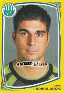 Figurina Dime Jankulovski - Fotboll. Allsvenskan 2000 - Panini