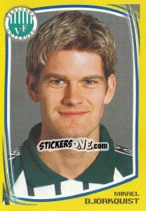 Sticker Mikael Björkqvist - Fotboll. Allsvenskan 2000 - Panini