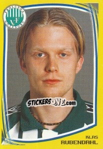Cromo Klas Rubendahl - Fotboll. Allsvenskan 2000 n. 190 - Panini