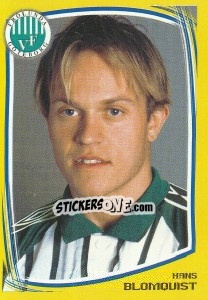 Figurina Hans Blomqvist - Fotboll. Allsvenskan 2000 - Panini