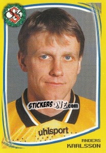 Cromo Anders Karlsson - Fotboll. Allsvenskan 2000 n. 197 - Panini