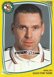 Figurina Niklas Gustafson - Fotboll. Allsvenskan 2000 - Panini