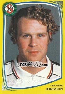 Sticker Fredrik Jansson - Fotboll. Allsvenskan 2000 - Panini