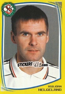 Sticker Asbjörn Helgeland - Fotboll. Allsvenskan 2000 - Panini