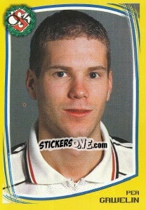 Cromo Per Gawelin - Fotboll. Allsvenskan 2000 n. 206 - Panini