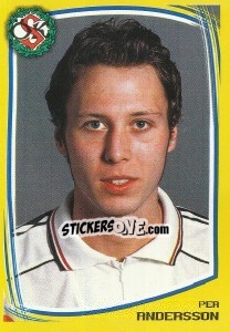 Cromo Per Andersson - Fotboll. Allsvenskan 2000 n. 207 - Panini