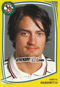 Sticker Mats Rubarth - Fotboll. Allsvenskan 2000 - Panini
