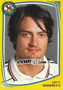 Cromo Mats Rubarth - Fotboll. Allsvenskan 2000 - Panini