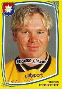 Figurina Thomas Perstedt - Fotboll. Allsvenskan 2000 - Panini