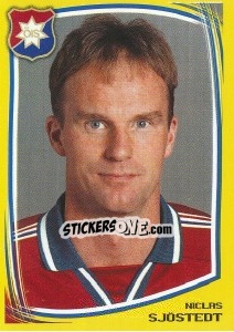 Sticker Niclas Sjöstedt - Fotboll. Allsvenskan 2000 - Panini