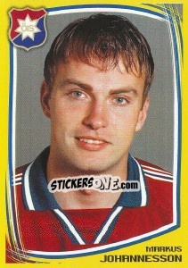 Sticker Markus Johannesson - Fotboll. Allsvenskan 2000 - Panini