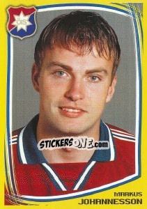 Cromo Markus Johannesson - Fotboll. Allsvenskan 2000 - Panini