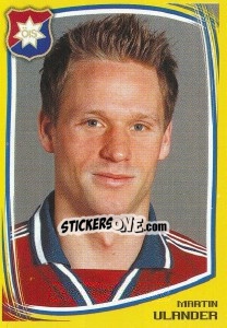 Cromo Martin Ulander - Fotboll. Allsvenskan 2000 - Panini