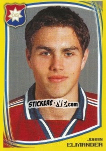 Sticker Johan Elmander - Fotboll. Allsvenskan 2000 - Panini