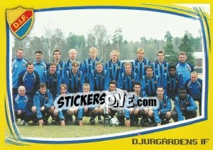 Sticker Lagbild - Fotboll. Allsvenskan 2000 - Panini