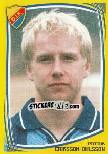 Cromo Patrik Eriksson-Ohlsson - Fotboll. Allsvenskan 2000 n. 230 - Panini