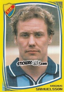 Sticker Magnus Samuelsson - Fotboll. Allsvenskan 2000 - Panini