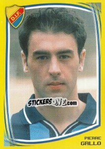 Cromo Pierre Gallo - Fotboll. Allsvenskan 2000 n. 232 - Panini