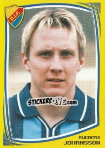 Sticker Andreas Johansson - Fotboll. Allsvenskan 2000 - Panini