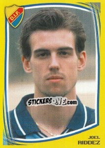 Figurina Joel Riddez - Fotboll. Allsvenskan 2000 - Panini