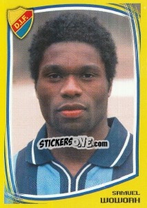Cromo Samuel Wowoah - Fotboll. Allsvenskan 2000 n. 238 - Panini