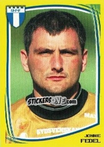 Sticker Jonnie Fedel - Fotboll. Allsvenskan 2000 - Panini