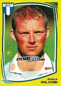 Cromo Jörgen Ohlsson - Fotboll. Allsvenskan 2000 n. 244 - Panini