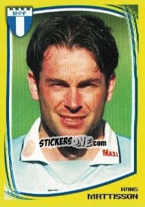 Sticker Hans Mattisson - Fotboll. Allsvenskan 2000 - Panini
