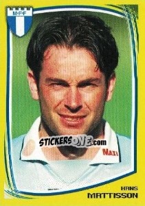 Cromo Hans Mattisson - Fotboll. Allsvenskan 2000 - Panini