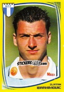 Sticker Zlatan Ibrahimovic - Fotboll. Allsvenskan 2000 n. 253 - Panini