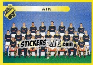 Sticker Lagbild - Fotboll. Allsvenskan 1999 n. 4 - Panini