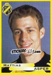 Sticker Mattias Asper - Fotboll. Allsvenskan 1999 - Panini