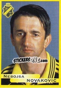 Cromo Nebojsa Novakovic - Fotboll. Allsvenskan 1999 - Panini