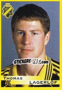 Cromo Thomas Lagerlöf - Fotboll. Allsvenskan 1999 - Panini