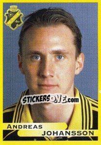 Sticker Andreas Johansson - Fotboll. Allsvenskan 1999 - Panini