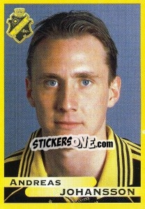 Cromo Andreas Johansson - Fotboll. Allsvenskan 1999 - Panini