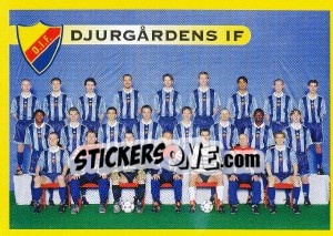 Figurina Lagbild - Fotboll. Allsvenskan 1999 - Panini