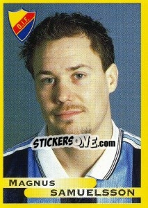 Cromo Magnus Samuelsson - Fotboll. Allsvenskan 1999 - Panini