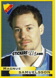 Figurina Magnus Samuelsson - Fotboll. Allsvenskan 1999 - Panini