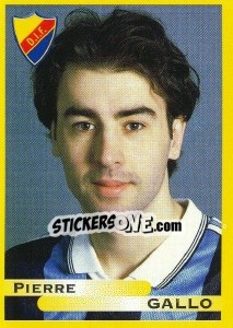 Sticker Pierre Gallo - Fotboll. Allsvenskan 1999 - Panini