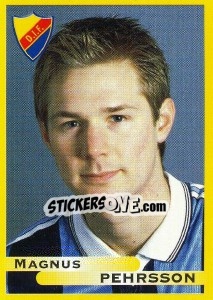 Cromo Magnus Pehrsson - Fotboll. Allsvenskan 1999 - Panini