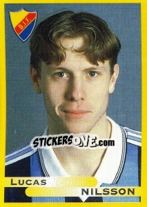 Cromo Lucas Nilsson - Fotboll. Allsvenskan 1999 - Panini