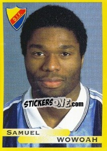 Sticker Samuel Wowoah - Fotboll. Allsvenskan 1999 - Panini